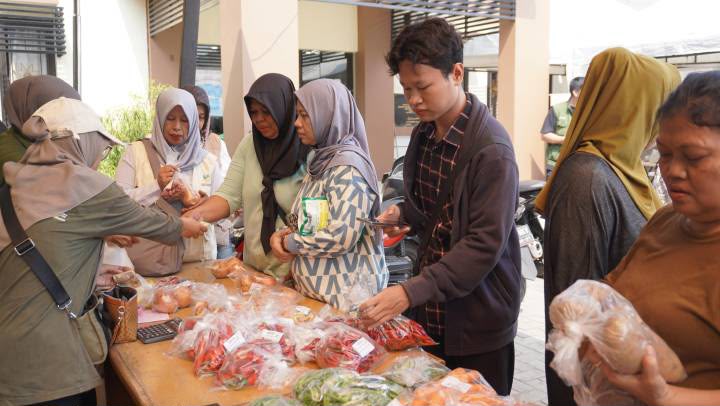 Peringati Hari Pangan Sedunia, DKP Kota Tangerang Gelar Gerakan Pangan Murah di Ciledug