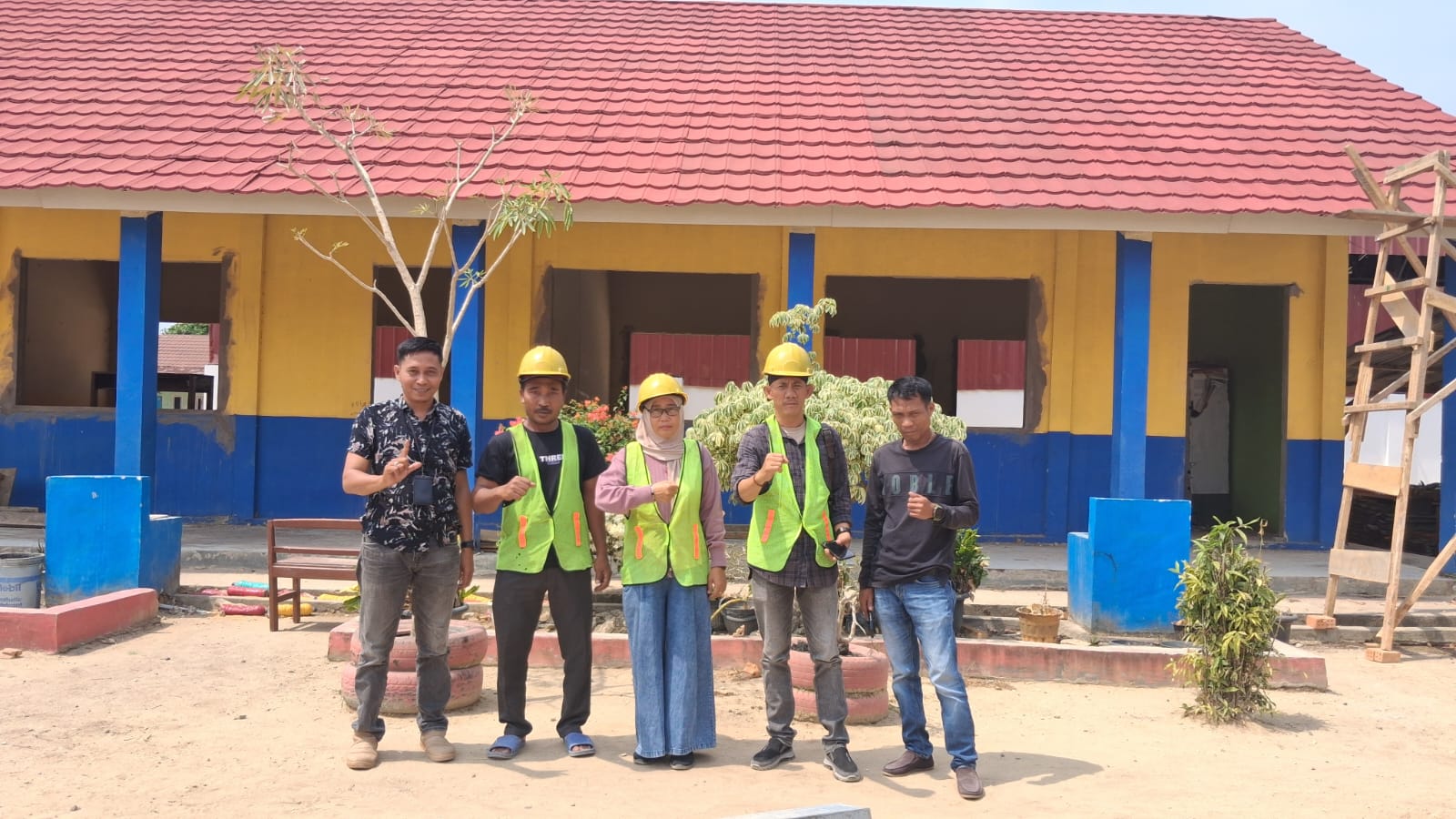 Klarifikasi Kepala SD Negeri 01 Rejosari: Rangka Baja Ringan Program Revitalisasi Semuanya Baru