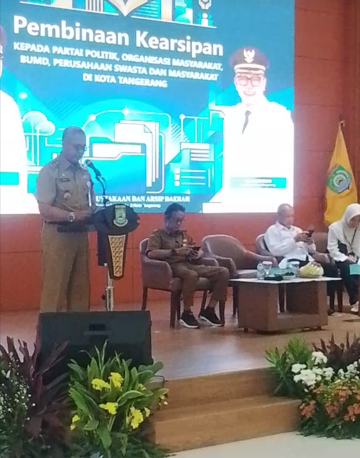 DPAD Kota Tangerang Gelar Pembinaan Kearsipan, 100 Peserta Didorong Kelola Arsip Secara Profesional