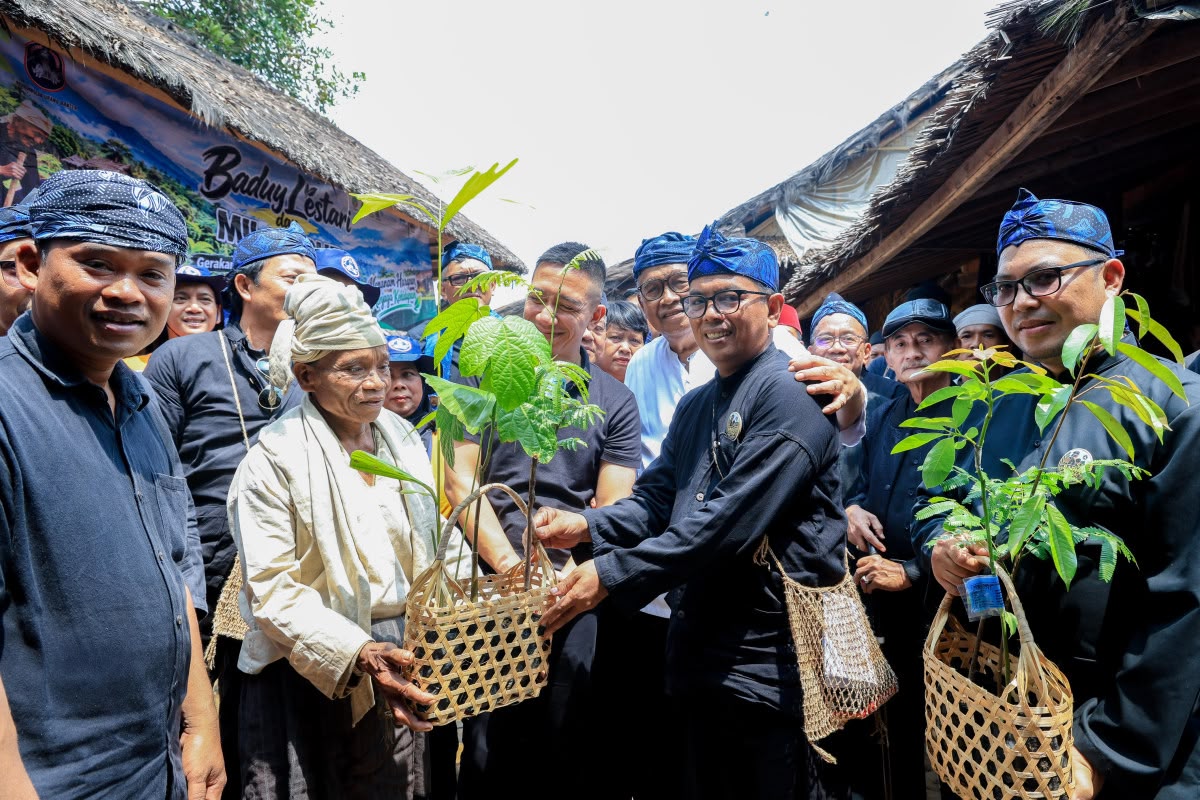 Gerakan Baduy Lestari, Andra Soni Dukung Pelestarian Alam dan Ekonomi Masyarakat Adat