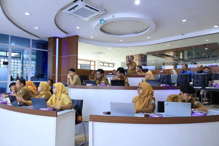 Pemkot Tangerang Jadi Rujukan Studi Tiru Pengelolaan Geospasial dan Satu Data bagi Kota Serang
